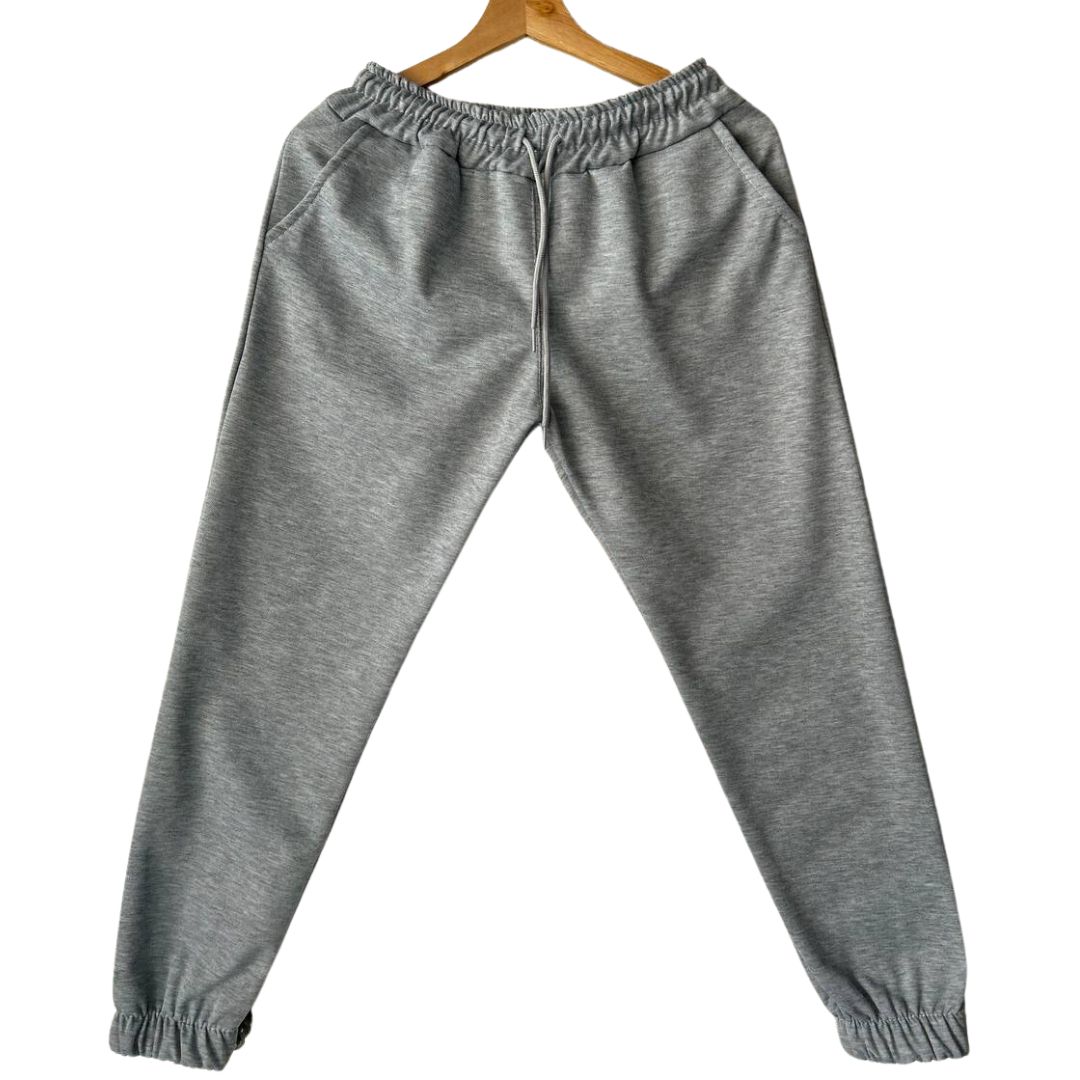 JOGGER NIÑOS GRIS CLARO 12